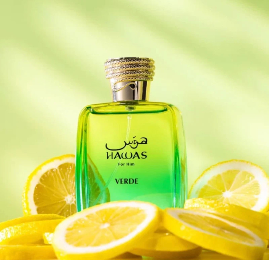Rasasi Hawas Verde For Him EDP 100ml 3.38oz Eau de Parfum New Sealed
