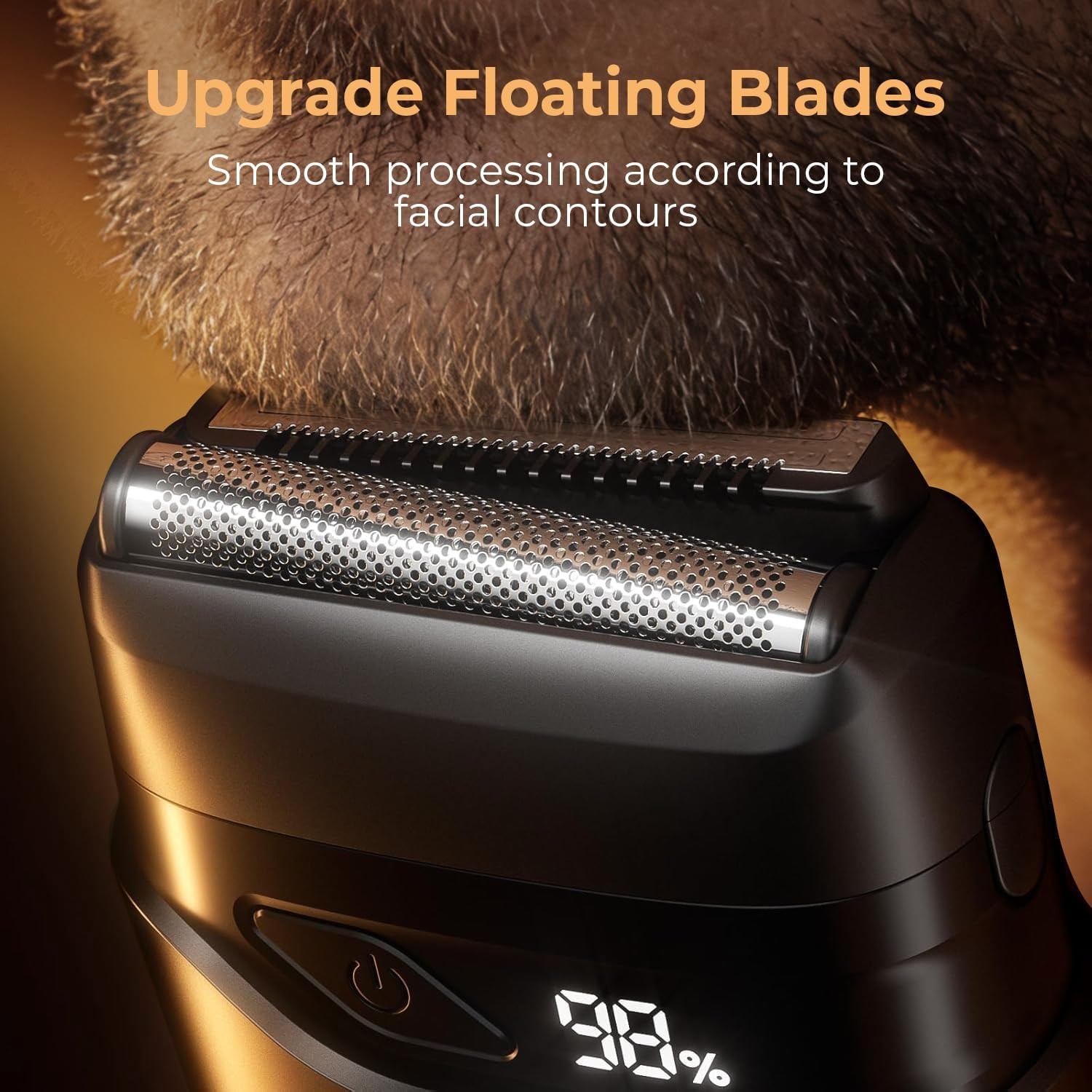 Electric Foil Shavers for Men: Mini Electric Razor for Face – IPX7 Waterproof Co