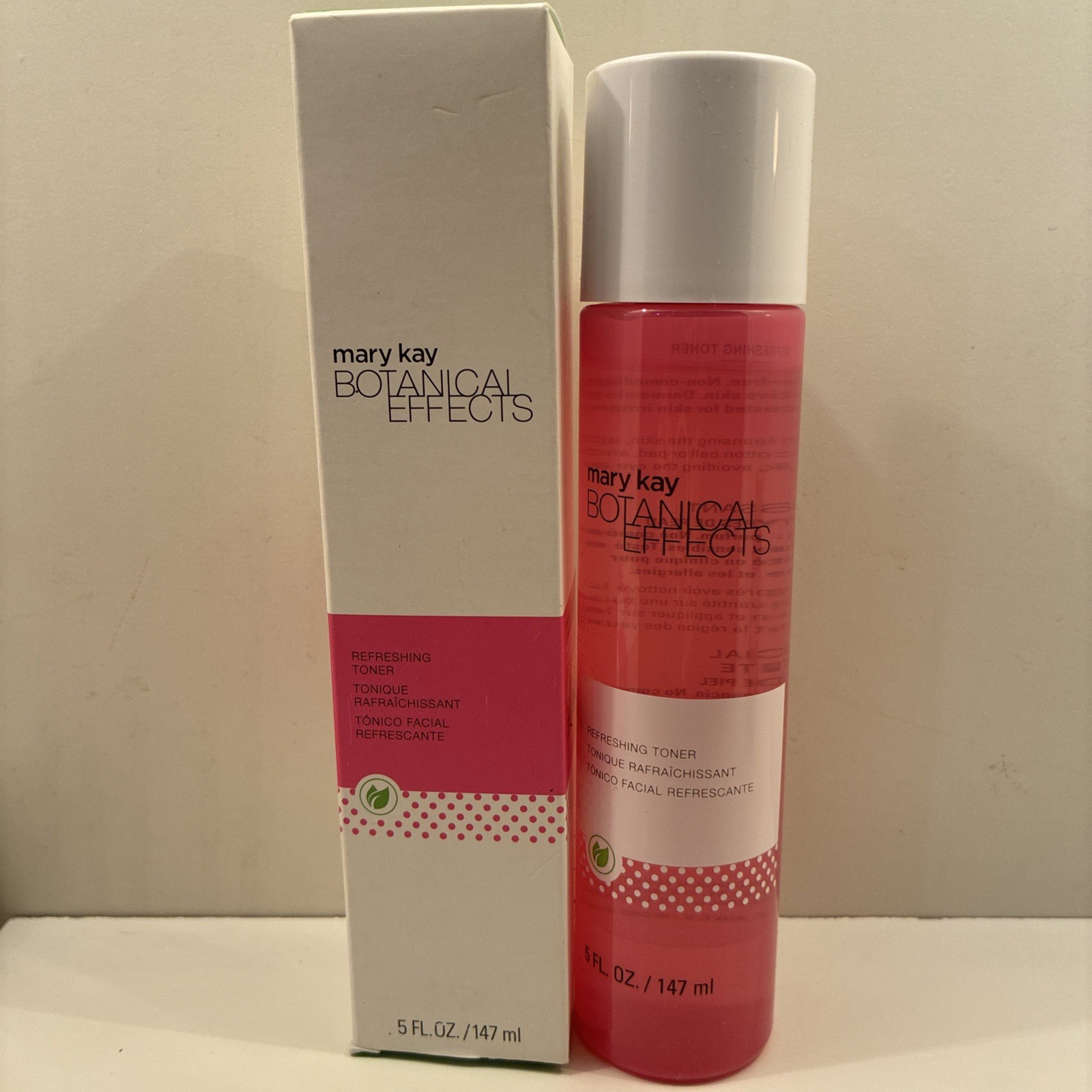 Mary Kay Botanical Effects Refreshing Toner New In Box 5 fl. oz.