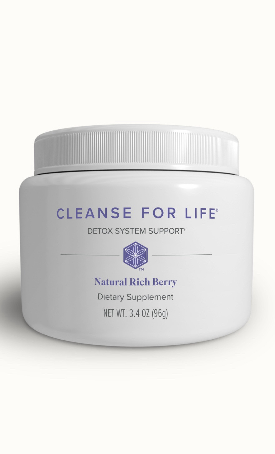 ISAGENIX Cleanse For Life Natural Rich Berry Powder 3.4oz 3/2027 Free Shipping