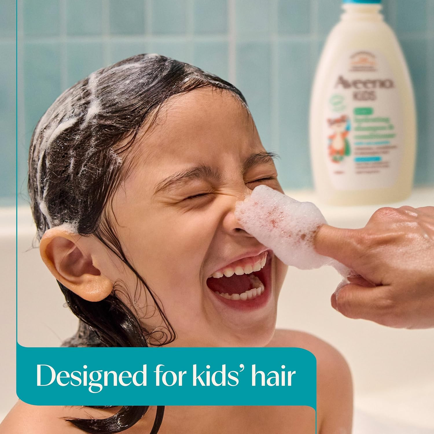 Aveeno Kids Shampoo & Conditioner, Formulated with Oat Extract to Gently Cleanse