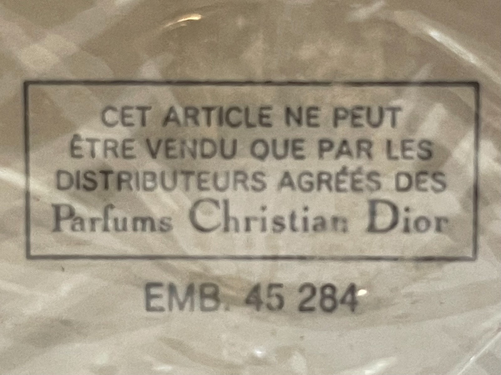 Christian Dior eau fraiche Eau de Toilette 7.4Fl oz Vintage Unopened Box France