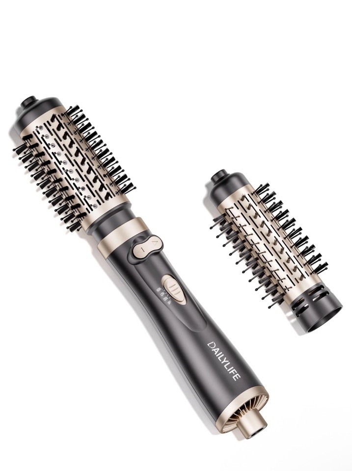 DAILYLIFE Rotating Hair Dryer Brush, Hot Air Brush, Spinning Blow Dryer Brush