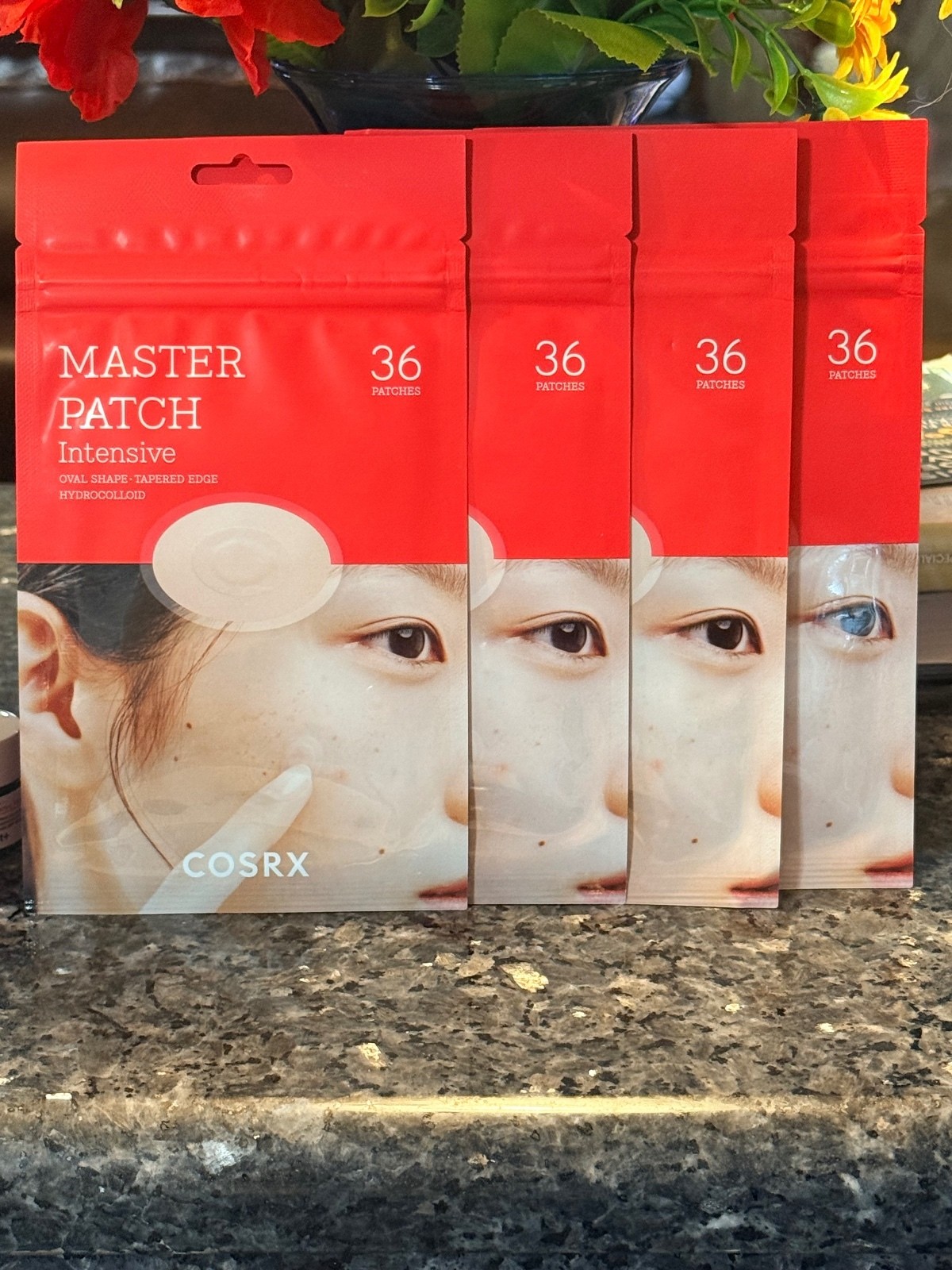 Pack of 4 COSRX Master Patch Intensive Acne Patches 36 Count