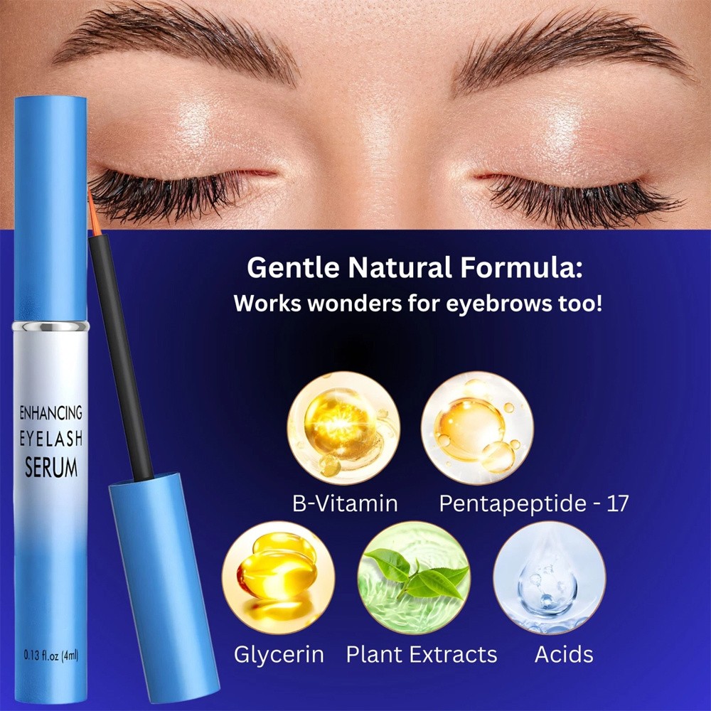 Eyelash Eyebrow Growth Serum Professional Enhancer Longer Lash