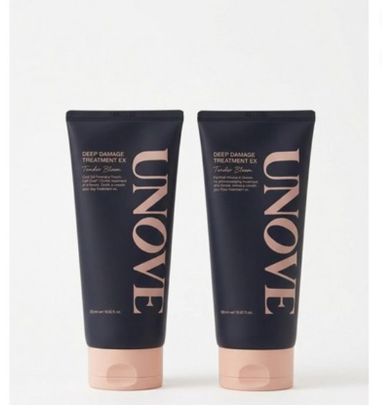 UNOVE Deep Damage Treatment EX Hair Mask 320ml Duo Set Repair Authentic K Beauty