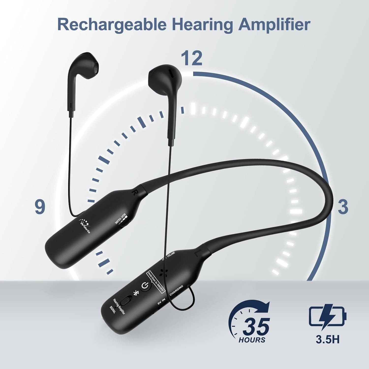Digital Hearing Amplifier for Seniors TV Watching Free Ship