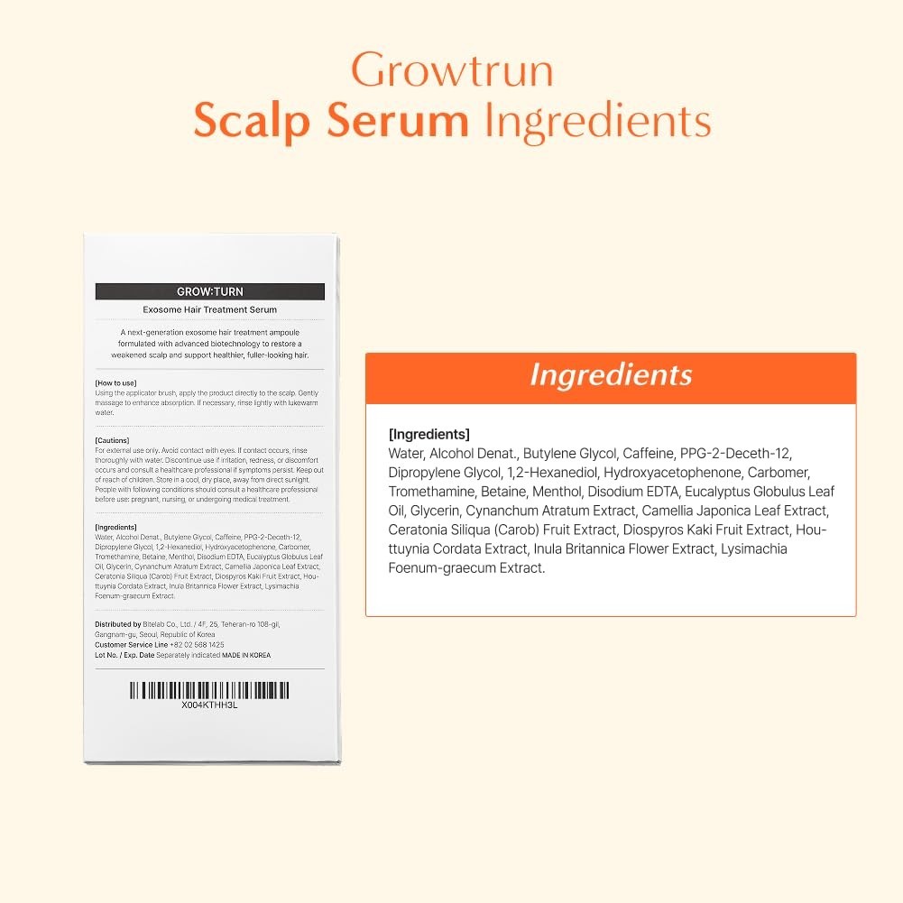 lilyeve Grow Turn Ampoule 100ml – Korean Hair Loss Treatment