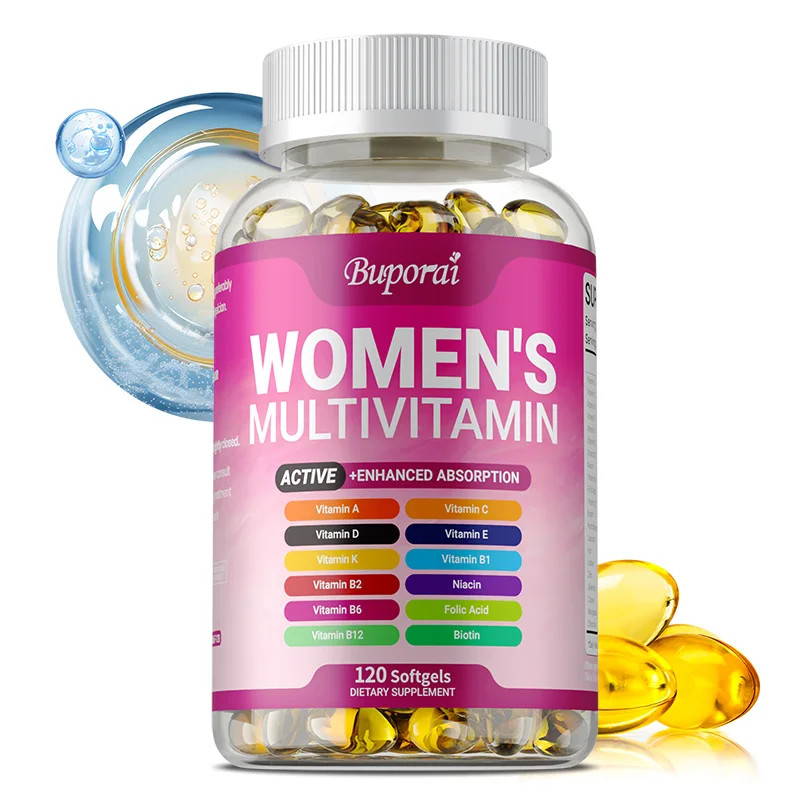 Women’s Multivitamins 120pcs – Metabolism, Anti-aging, Healthy Hair,Skin & Nails