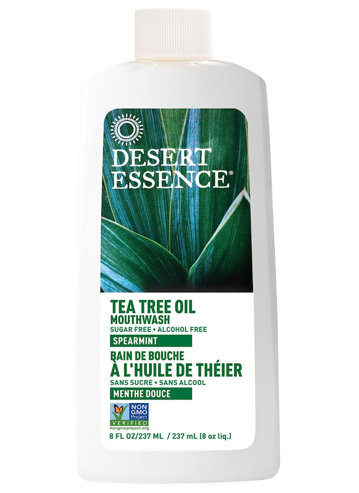 Desert Essence Tea Tree Oil Mouthwash Spearmint