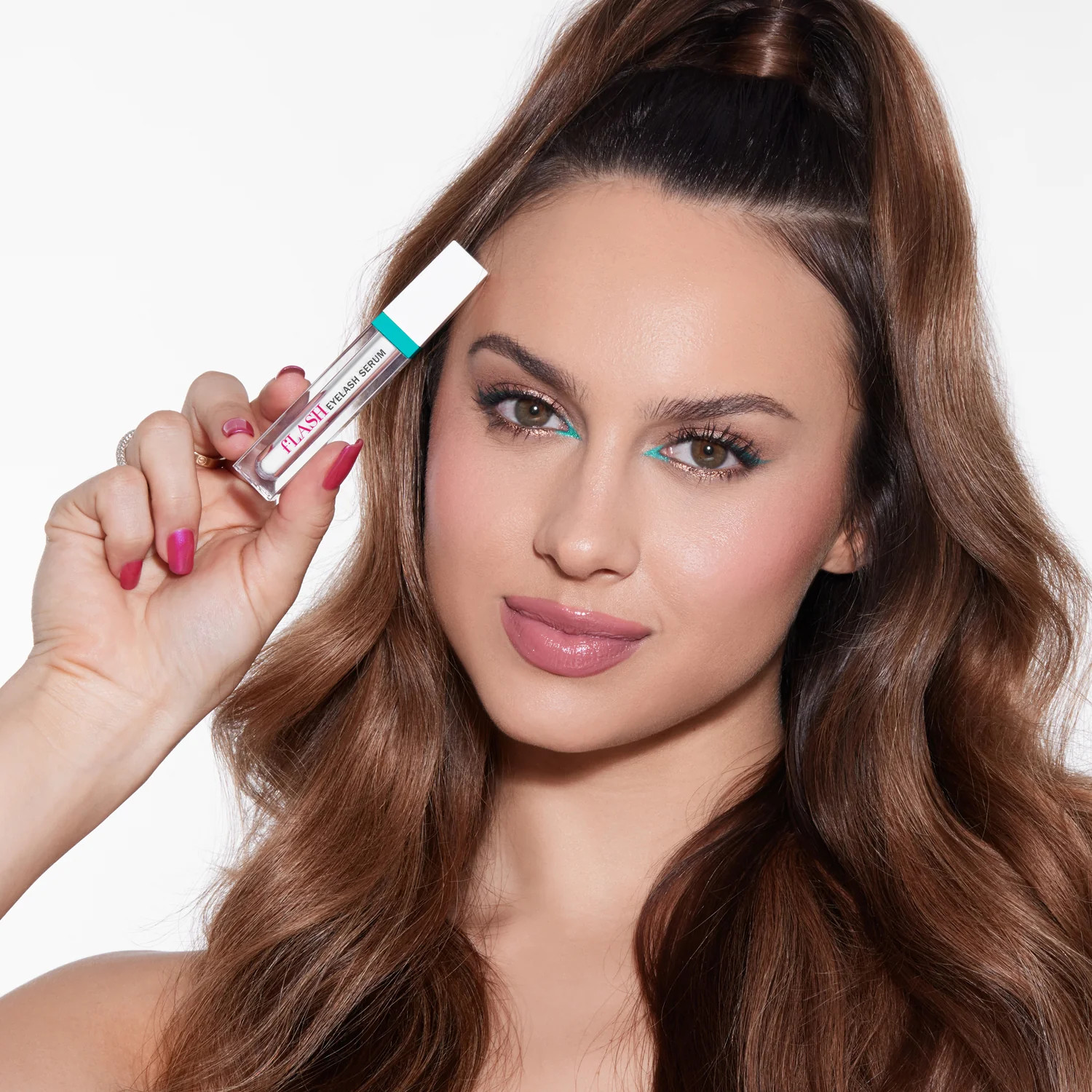 fLASH Eyelash Serum for Longer, Thicker and Curler Lashes
