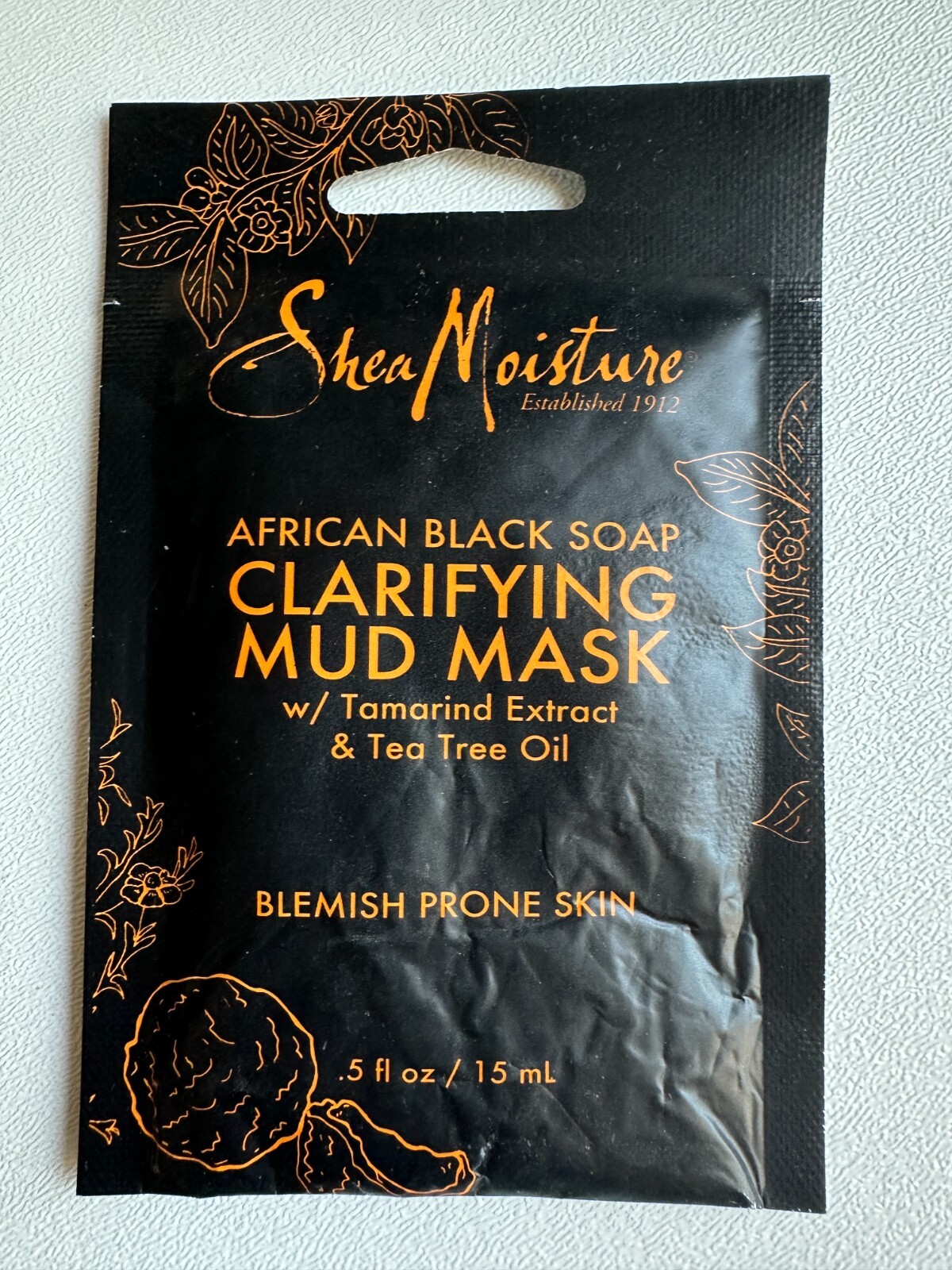 4 Pack Shea Moisture African Black Soap Clarifying Mud Mask with Tea Tree Oil