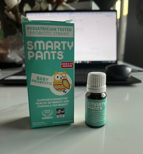 Smarty Pants Baby Probiotic Drops Fussiness Crying 0-24 Months 8 ml 02/26 NIB