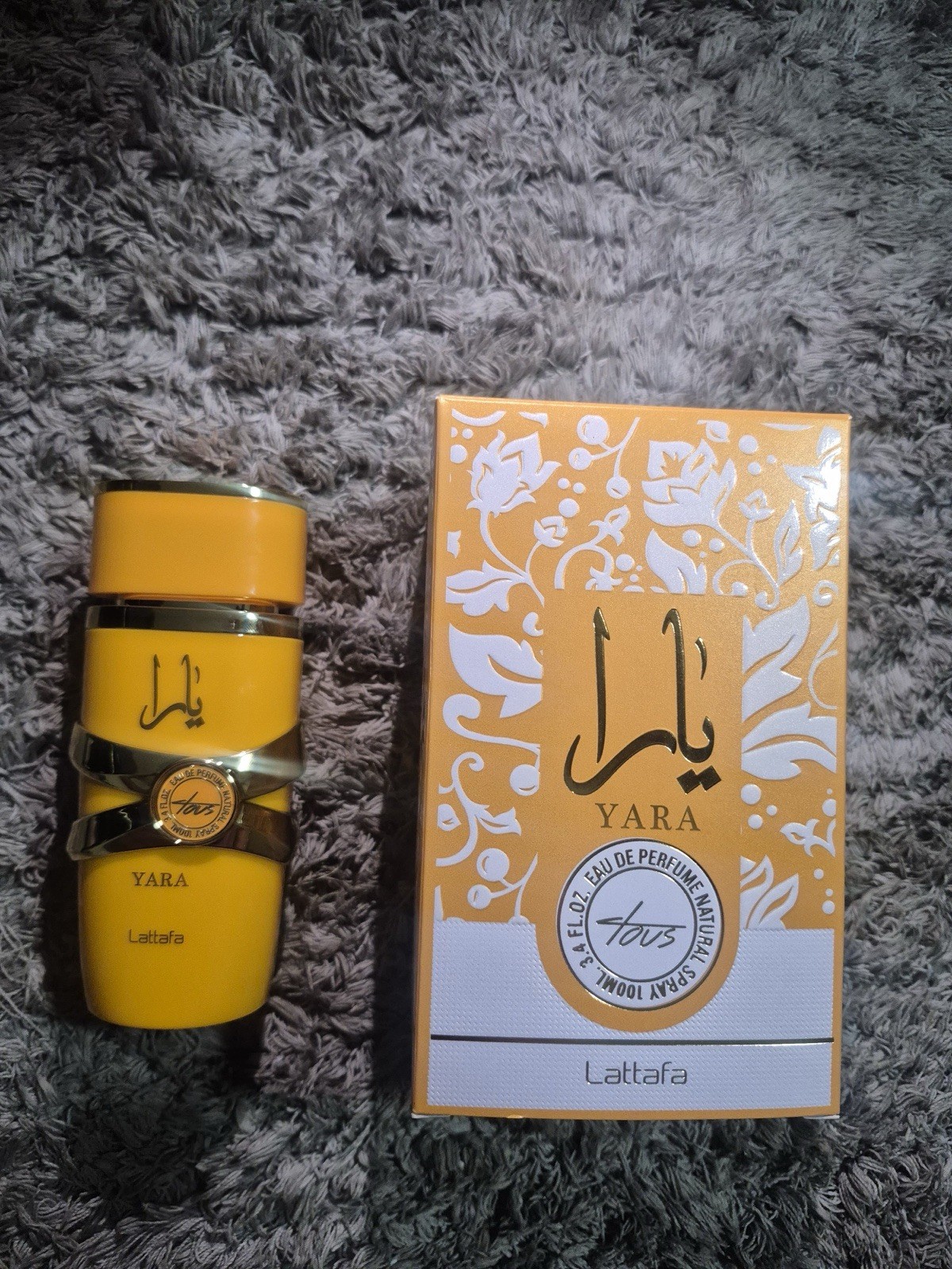 Lattafa Yara Pure Concentrated Perfume Oil, Regular Size 0.67 fl oz (20 mL)