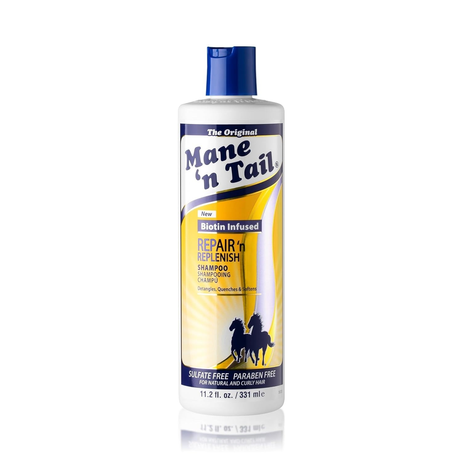 Mane ‘n Tail Biotin Infused Repair ‘n Replenish Shampoo, 11.2 oz