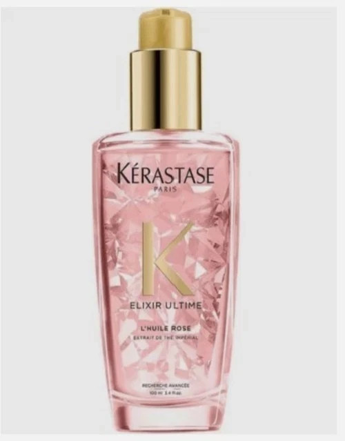 Kerastase Elixir Ultime L’Huile Rose 3.4oz / 100ml – Nourishing Hair Oil