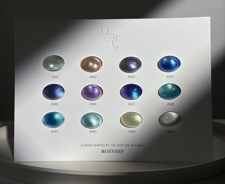 ROZYHIP Quartz Magnet Gel Collection Soak Off Nail Gel K-Beauty