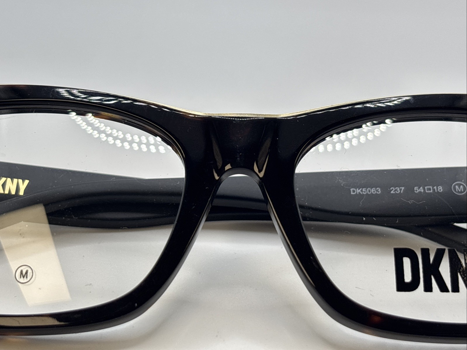 DKNY DK5063 237 54/18 M 140 Women’s Full Rim Tortoise/Gold Eyeglass Frames