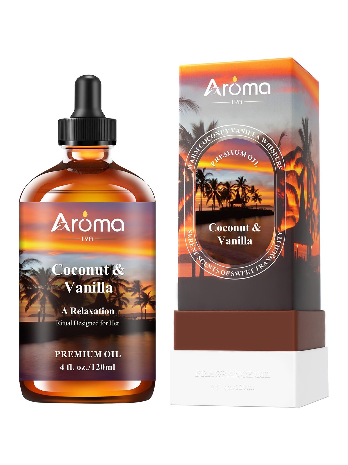 Coconut Vanilla Essential Oil 4fl.Oz – Oils for 4 Fl Oz (Pack of 1)