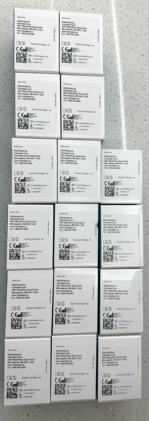 COLOPLAST BRAVA – 1 BOX/10 EA Protective Seal Thick – 12047