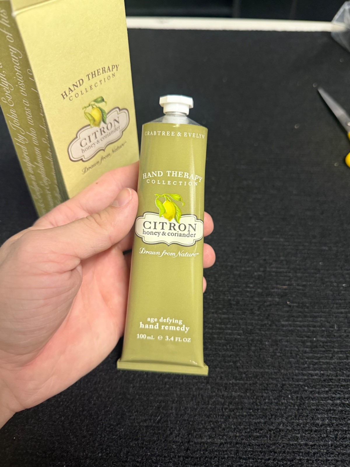 Crabtree Evelyn Citron Hand Remedy 3.4 Fl Oz NIB