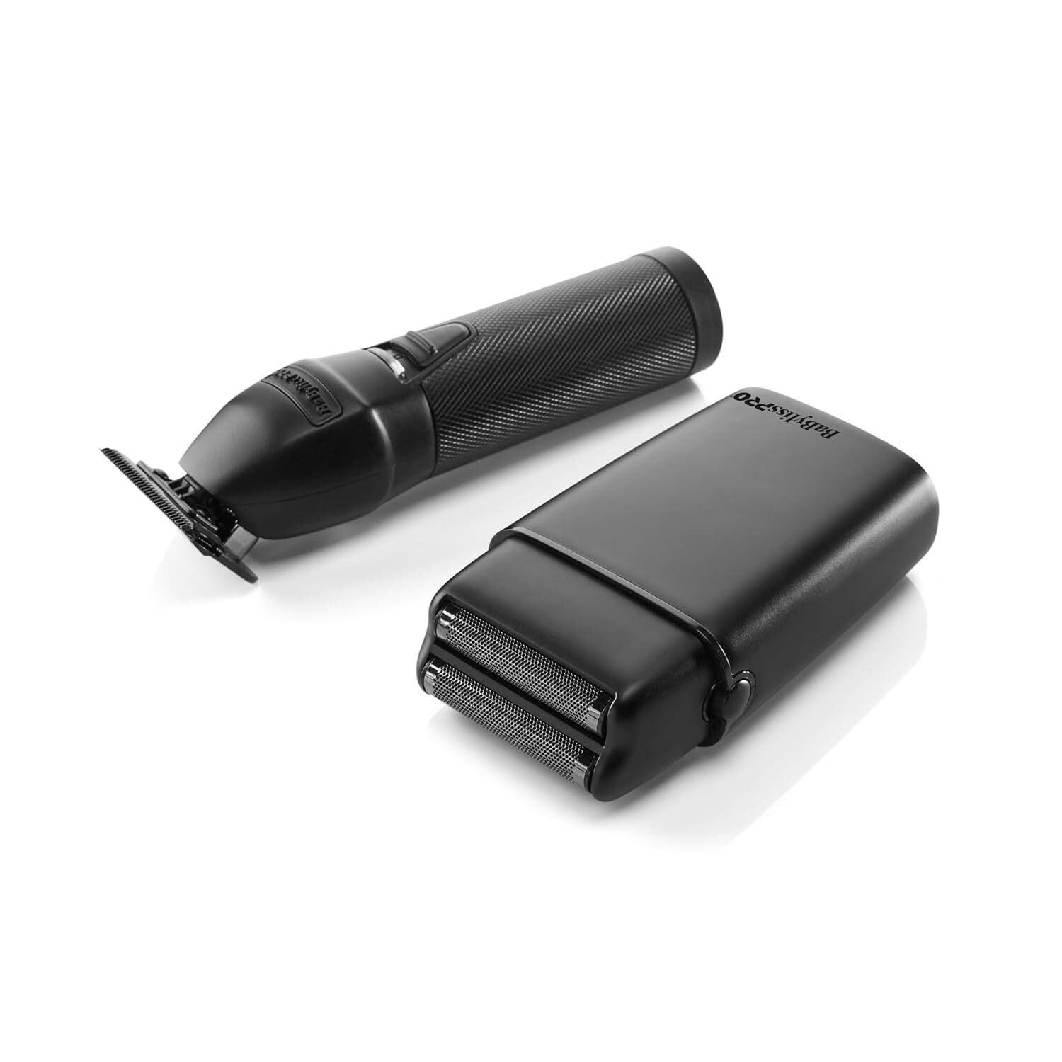 BabylissPRO LimitedFX Matte Black Trimmer & Double Foil Shaver #FXDUOFS2TMB