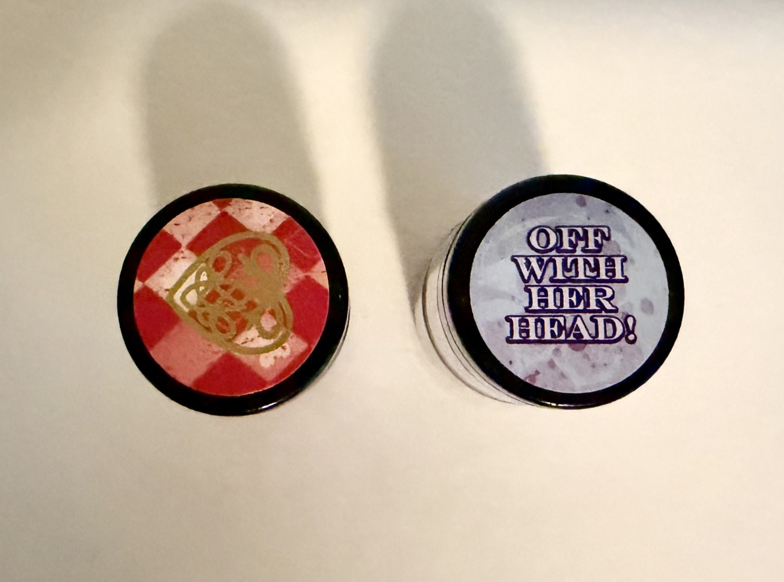 Disney Alice in Wonderland Lip Balms Assorted Lot of 5