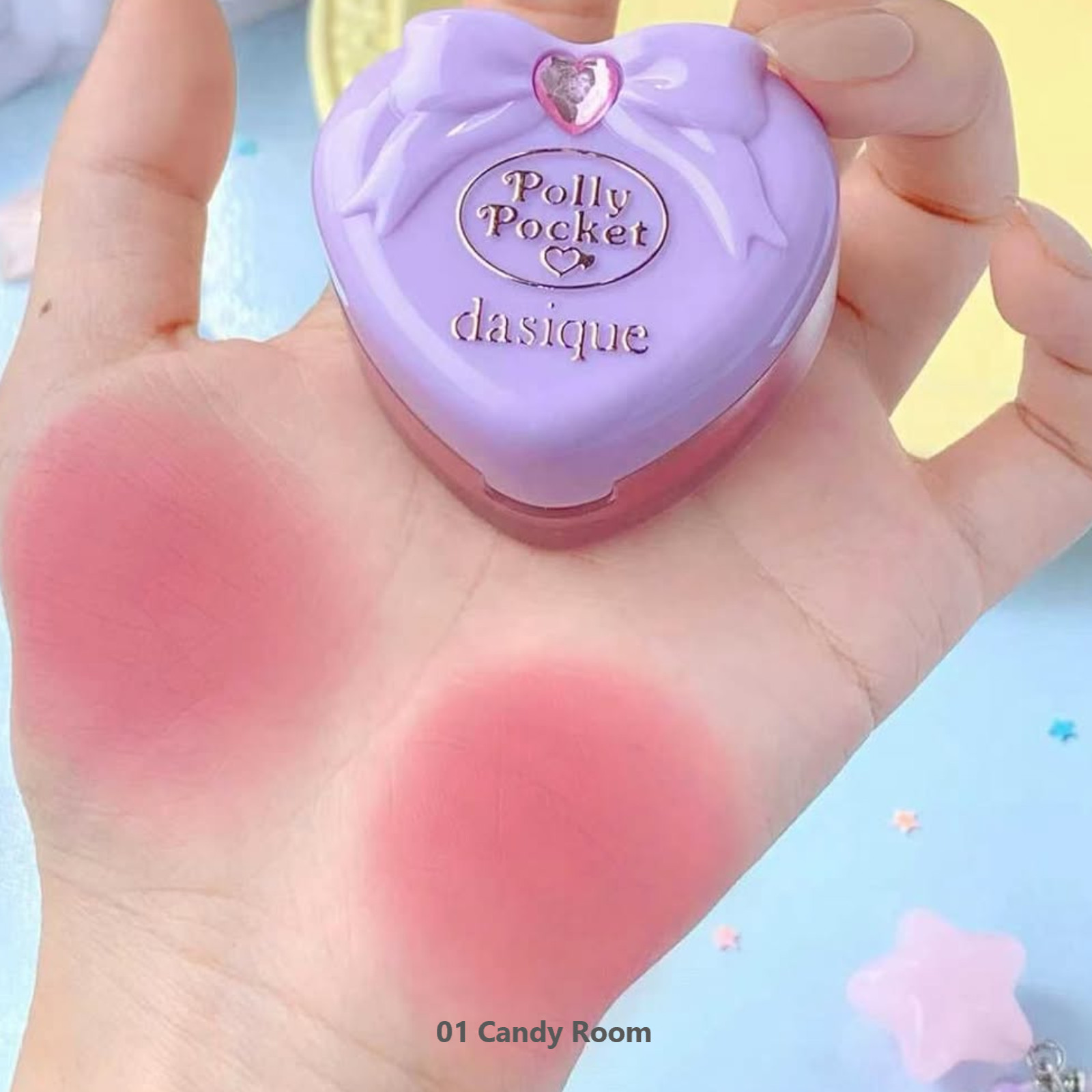 DASIQUE X Polly Pocket Souffle Color Pot 6.5g Limited K-Beauty