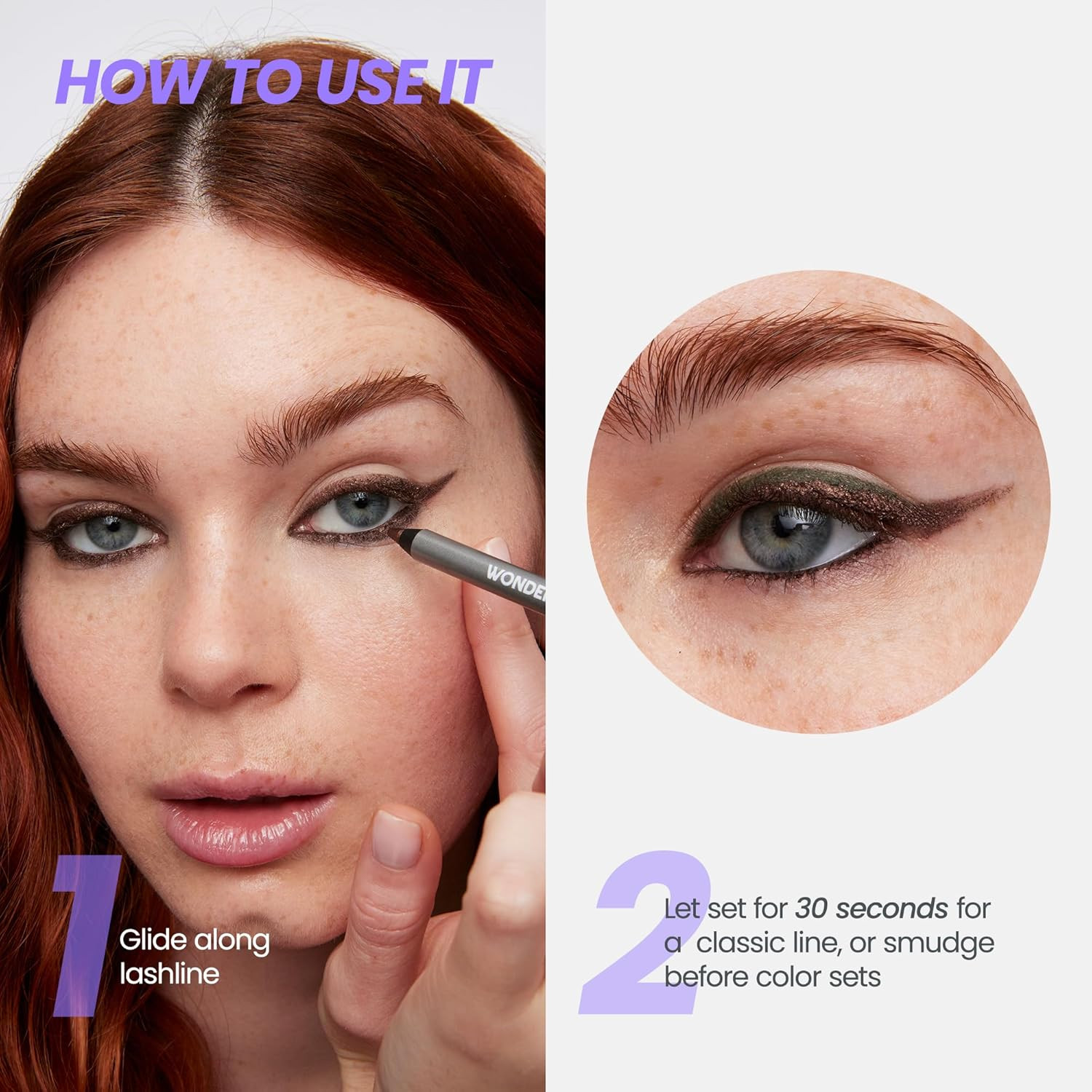 Eyeliner Pencil, 1440 Longwear Brown Eyeliner Pencil – Waterproof, S