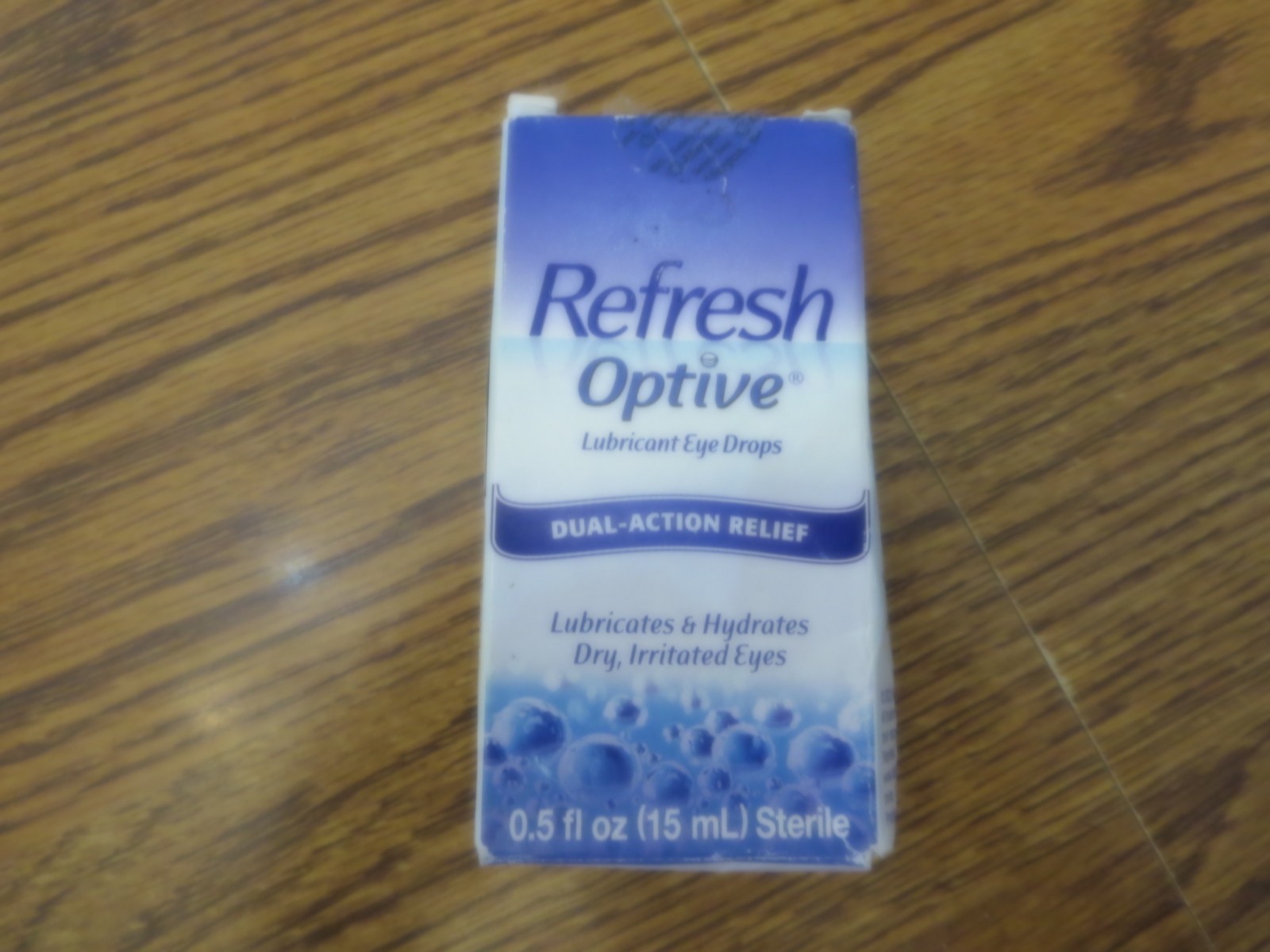 1 REFRESH OPTIVE EYE DROPS EXP DATE 8/2026 Imperfect box READ!