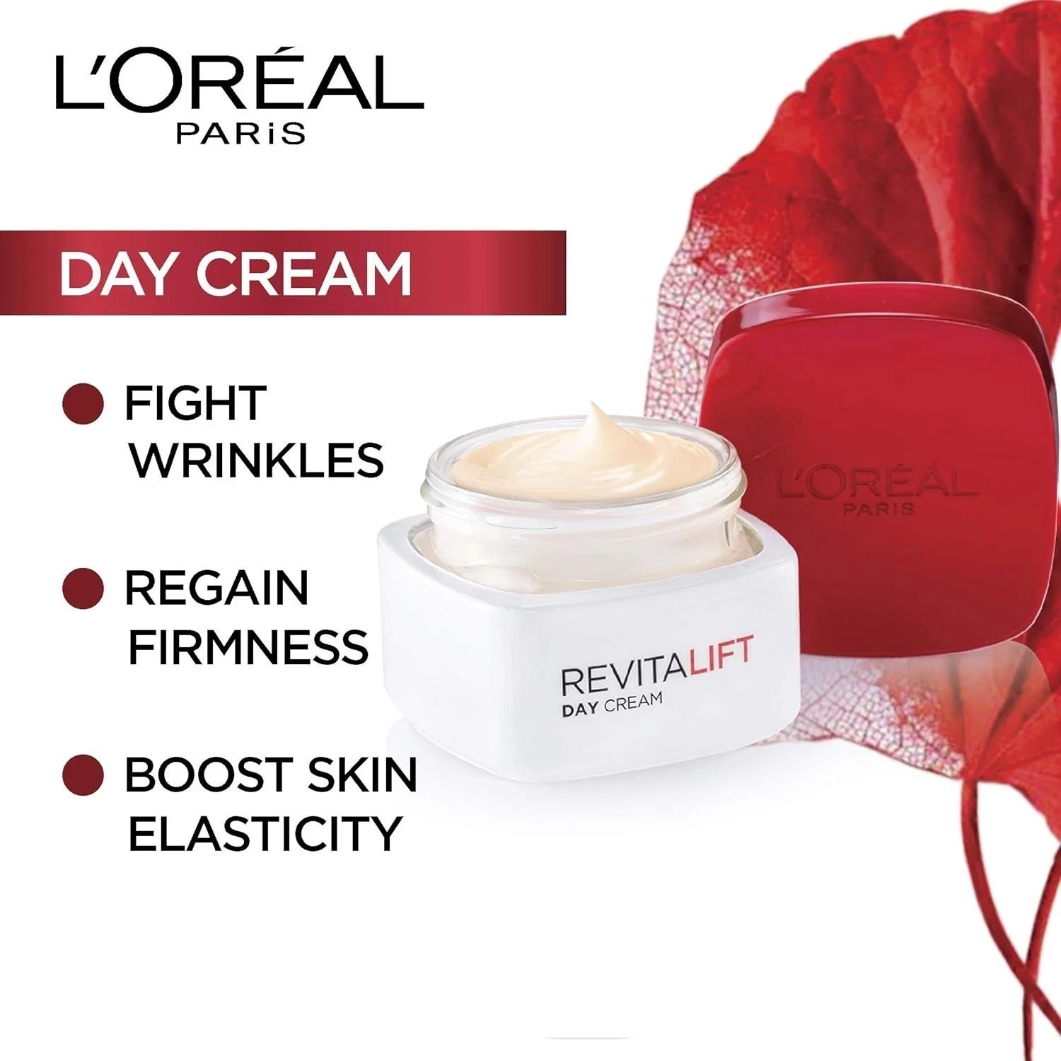 L’Oreal Paris Day Cream, SPF 35 Pa++ Anti-Wrinkle and Radiance, Boosts Skin 50ml
