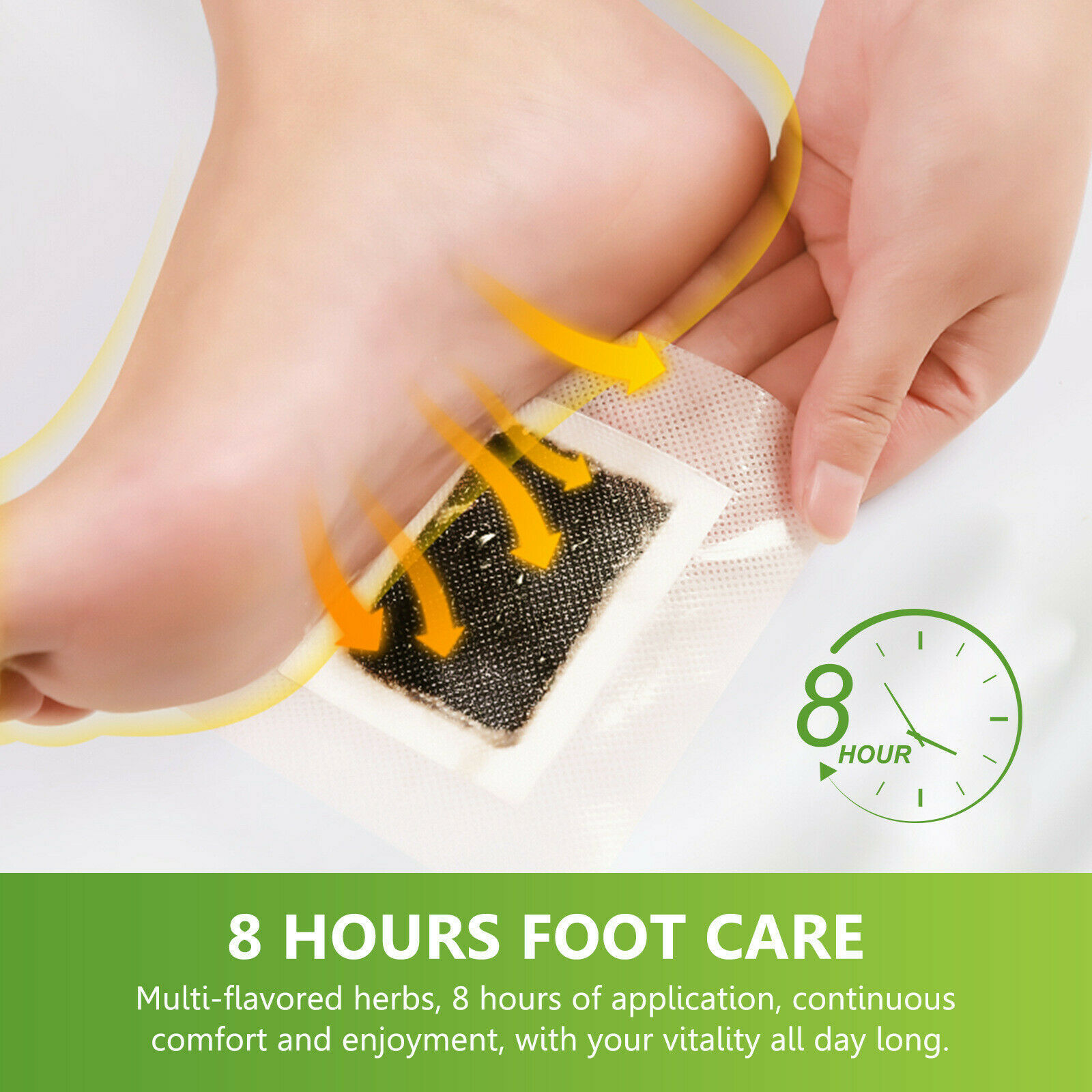 150Pcs Foot Detox Patches Pads Toxins Deep Cleansing Herbal Organic Slimming Pad