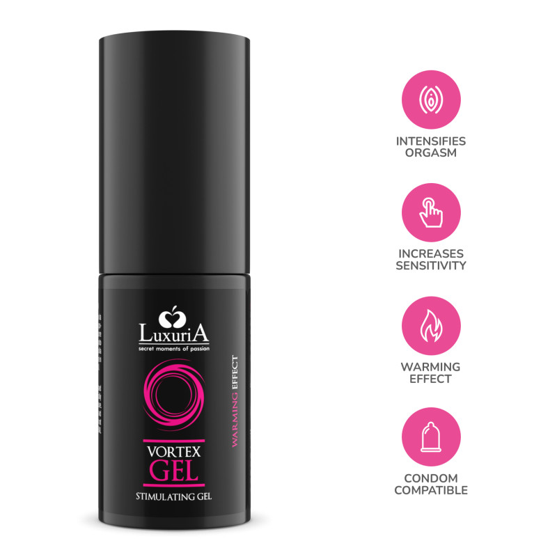 Luxuria Vortex Warming Effect Women’s Underwear Stimulating Gel Warm Effect