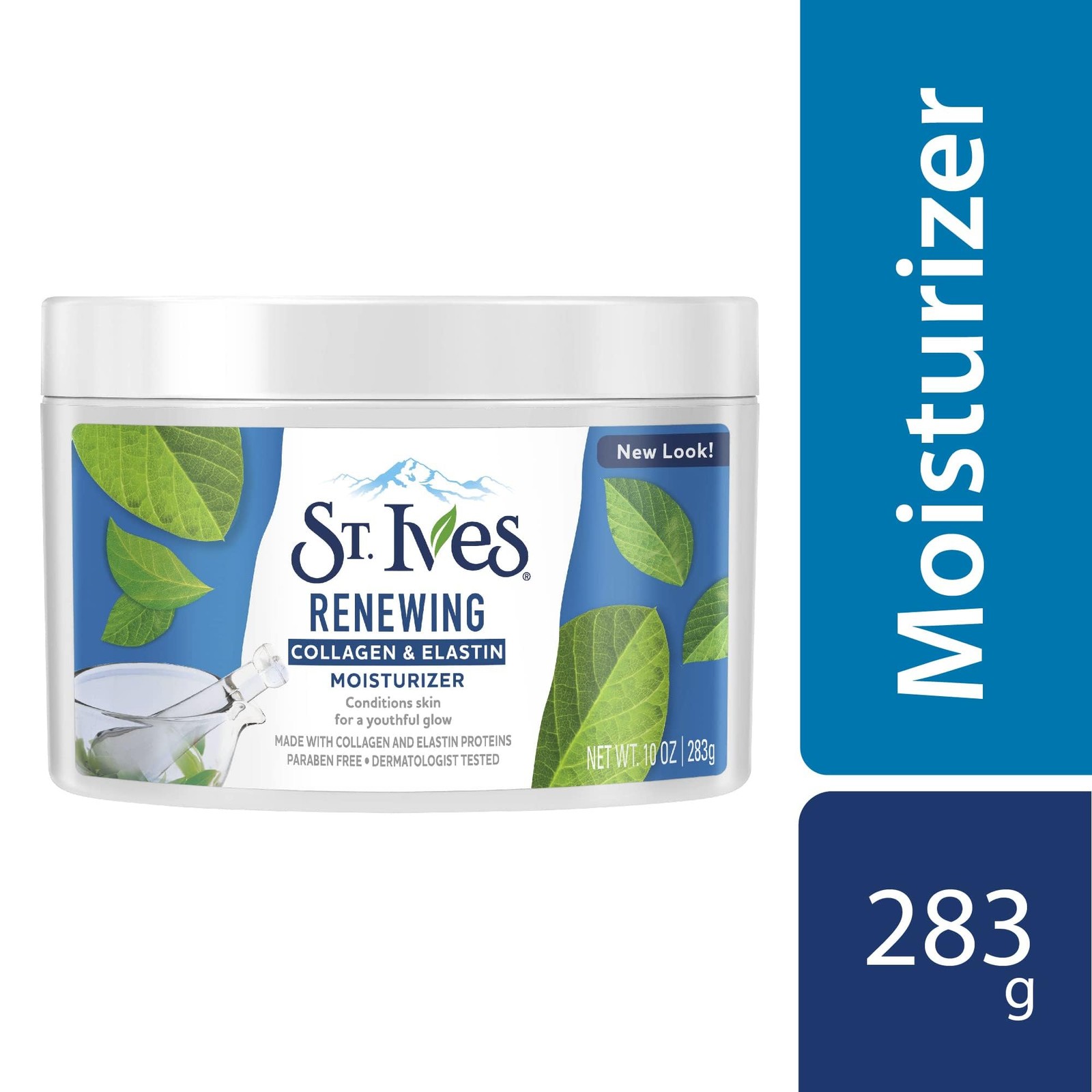 St. Ives Face Moisturizer Cream, Collagen 10 Ounce (Pack of 2), Timeless Skin