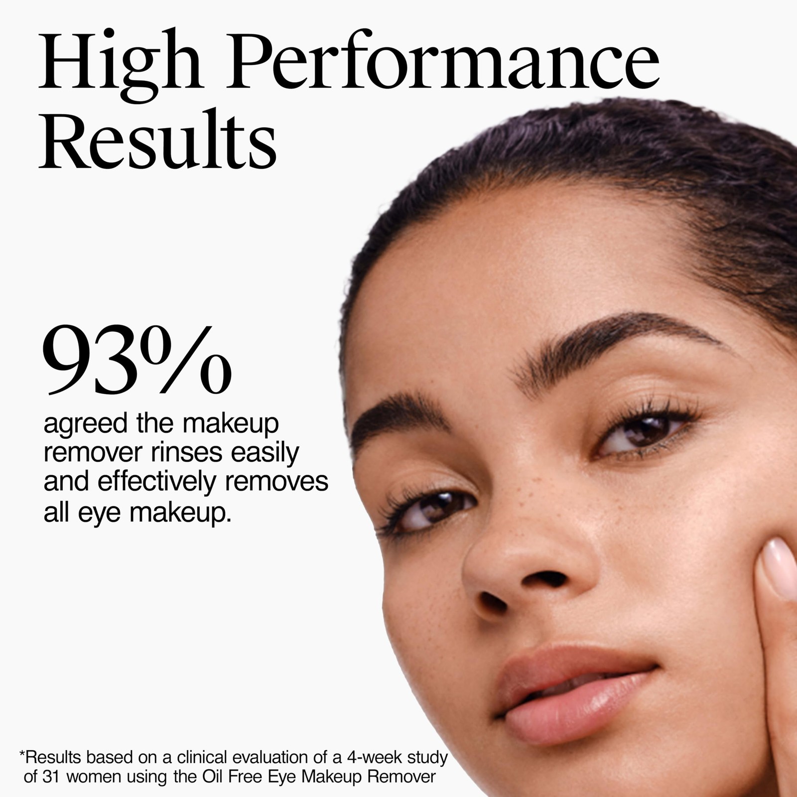 Neutrogena Oil-Free Eye Makeup Remover & Cleanser, 8 Fl Oz (Pack of 2), Clear
