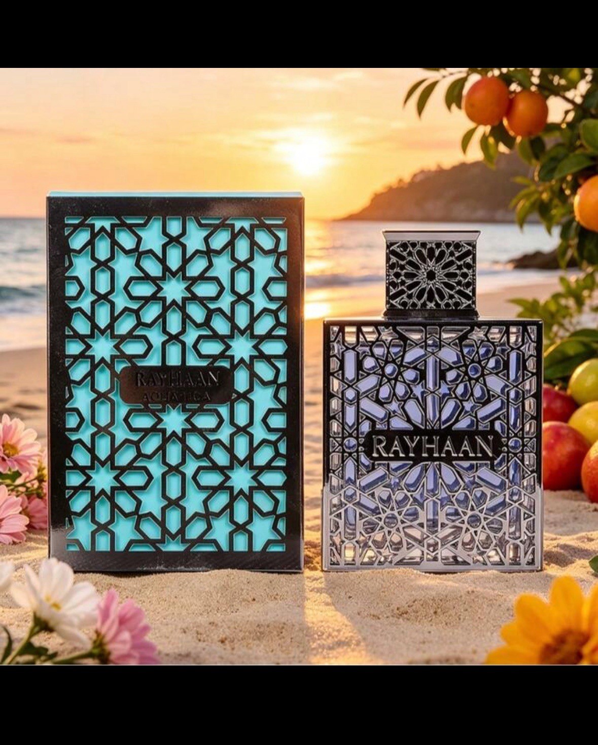Rayhaan Aquatica Eau de Parfum-Long-Lasting Fragrance for Men, 3.4 Ounce