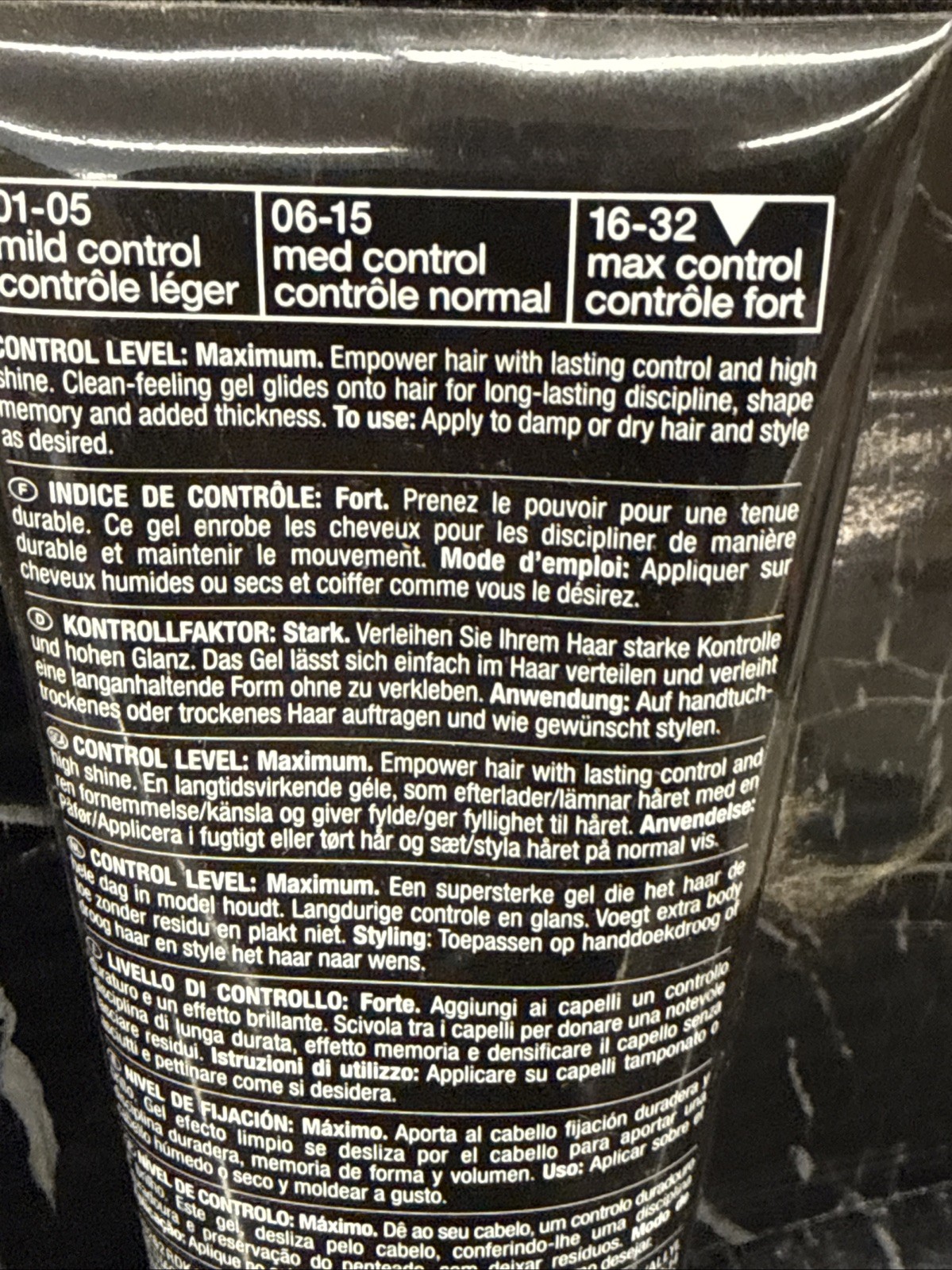Redken Hardwear 16 Super Strong Sculpting Hair Gel 8.5 oz new