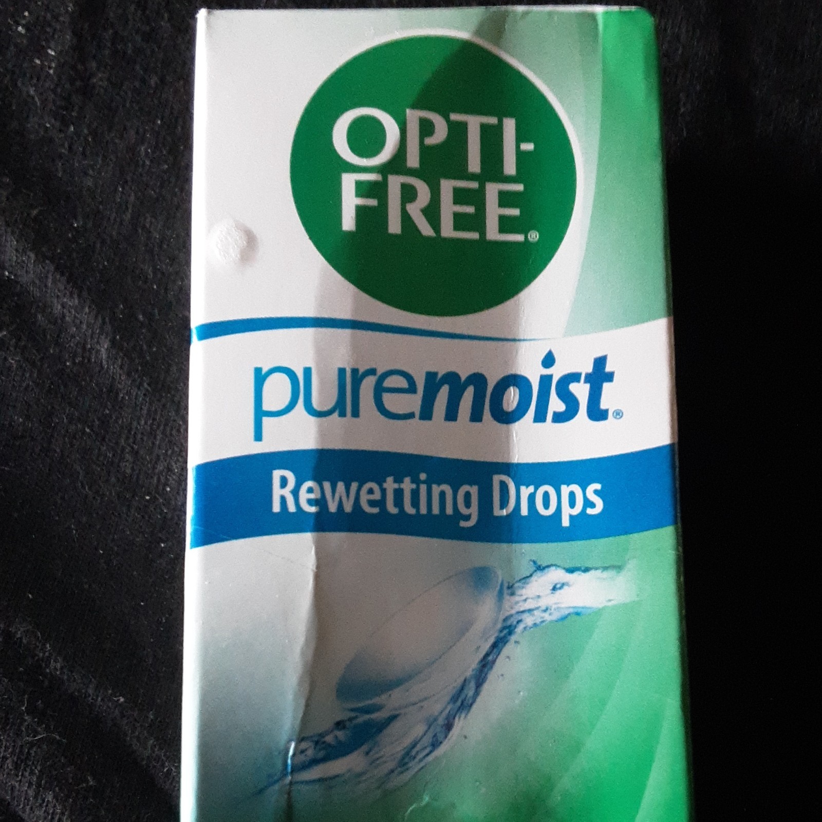 OPTI-FREE puremoist Contact Lens Rewetting Eye Drops 10 mL Exp 2028-03-31