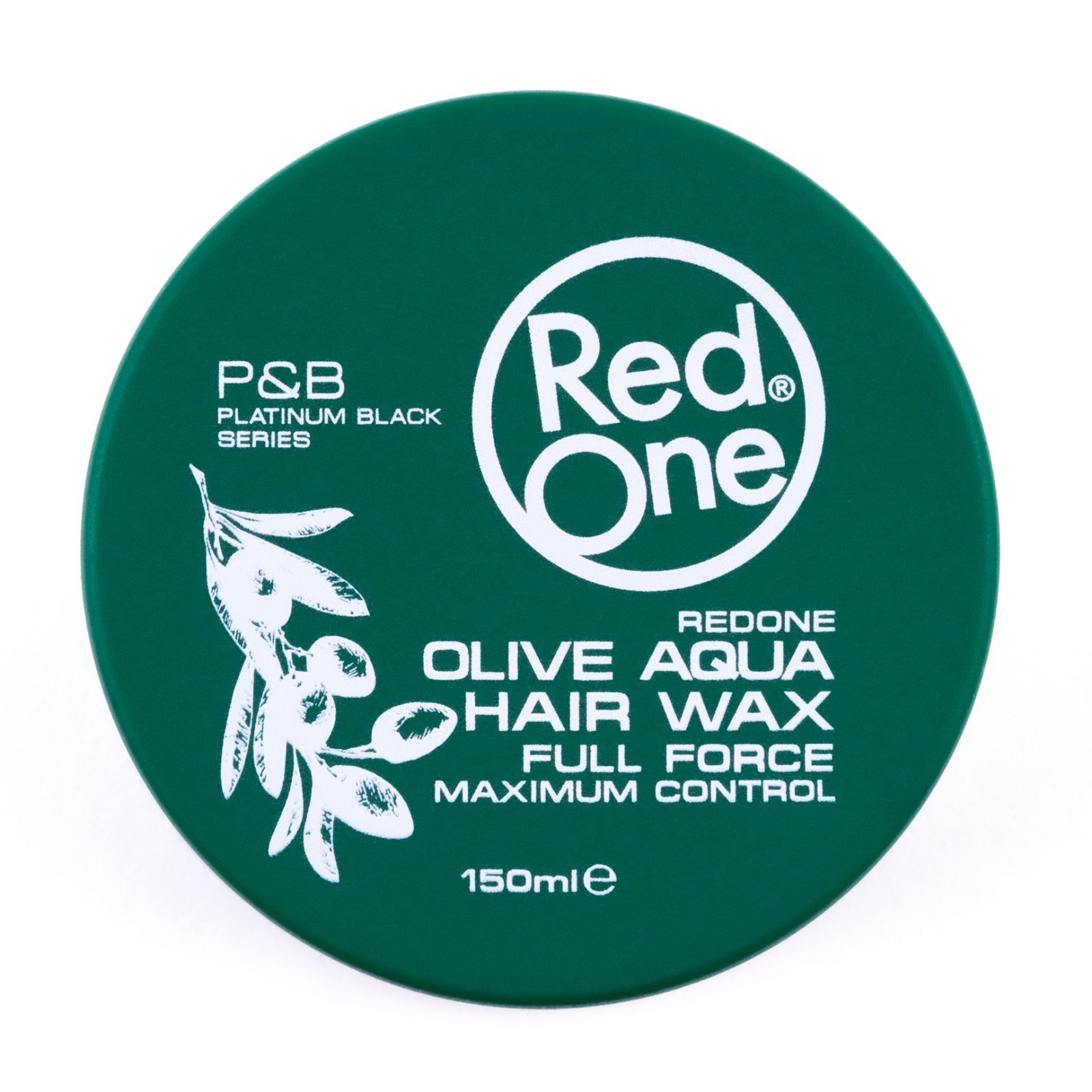 2X RedOne Olive Aqua Hair Gel Wax 150ml (5.07 fl oz) | Edge Control & Braid Gel