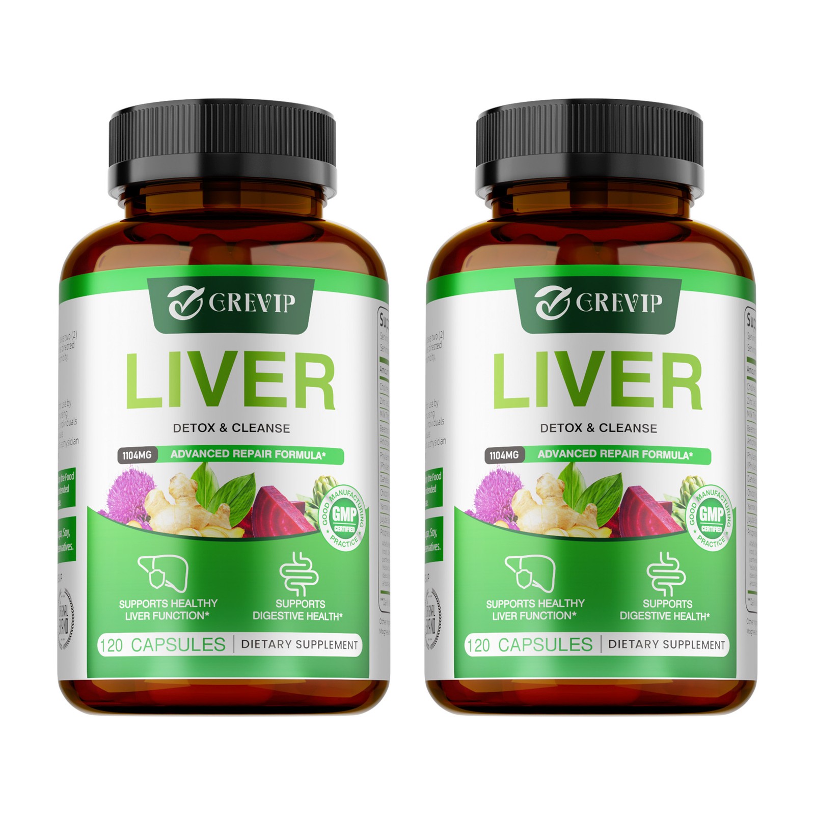 Liver 240pcs – Liver Repair and Cleanse,Antioxidant, Improves Digestive Function