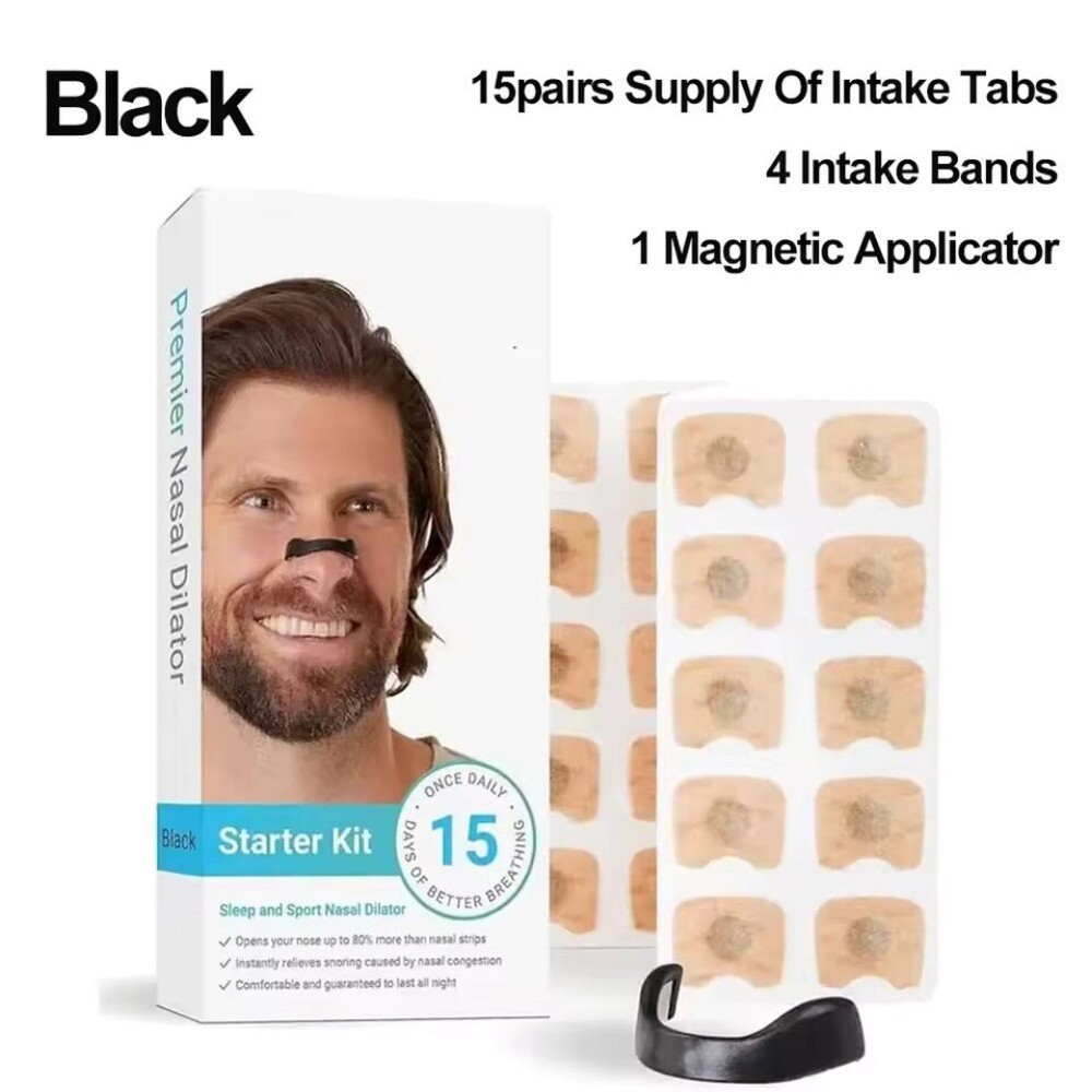 NEW Magnetic Nasal Breathing Nose Dilators Starter Kit Improve sleeping US