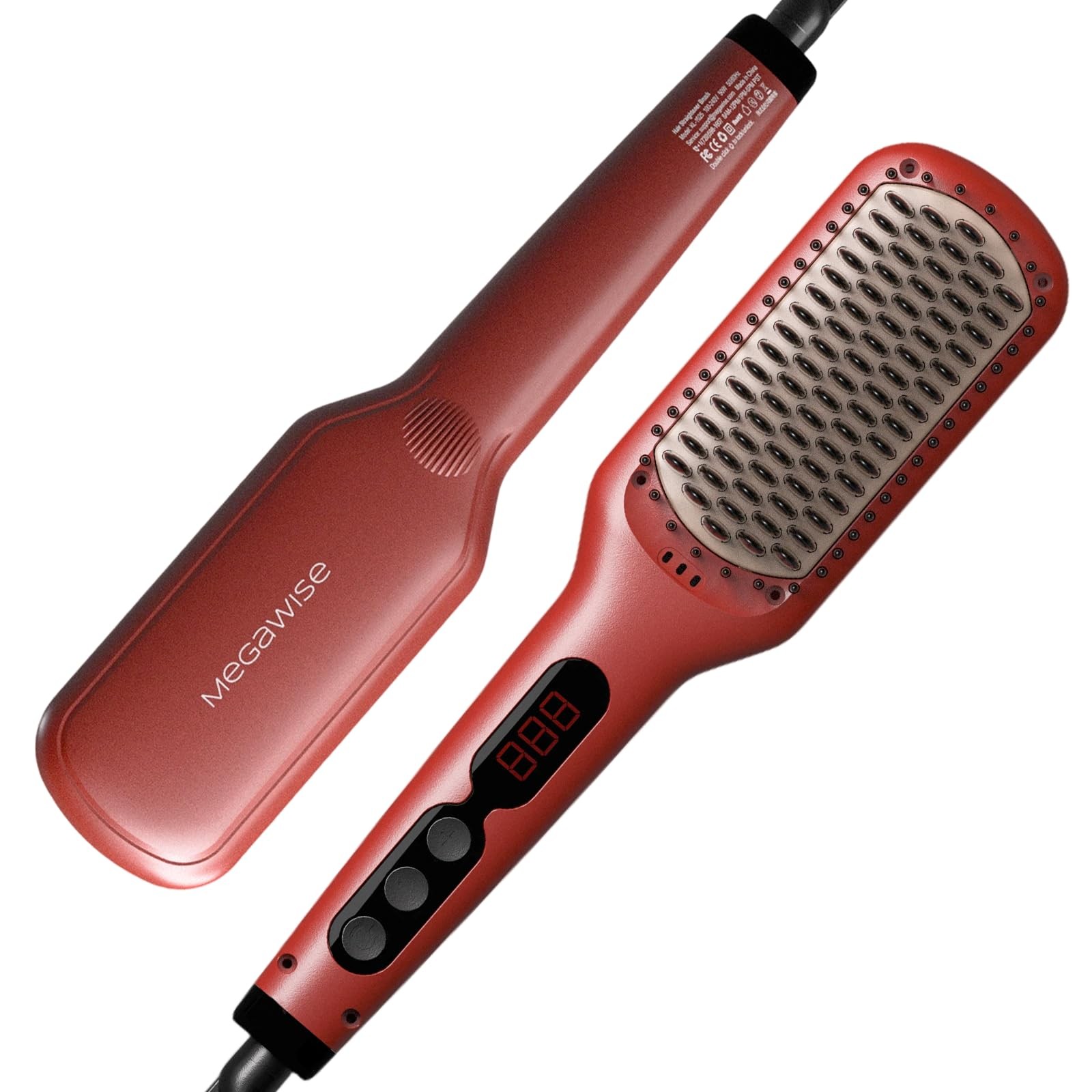 Megawise Pro Ceramic Ionic Hair Straightener 20S Heating Auto-Off Anti-Scald