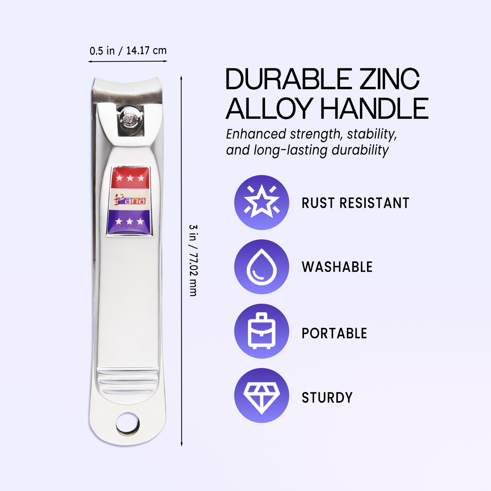 Best Toenail / Finger Clipper cutter trimmer w/ Nail File Lifetime guaranteed