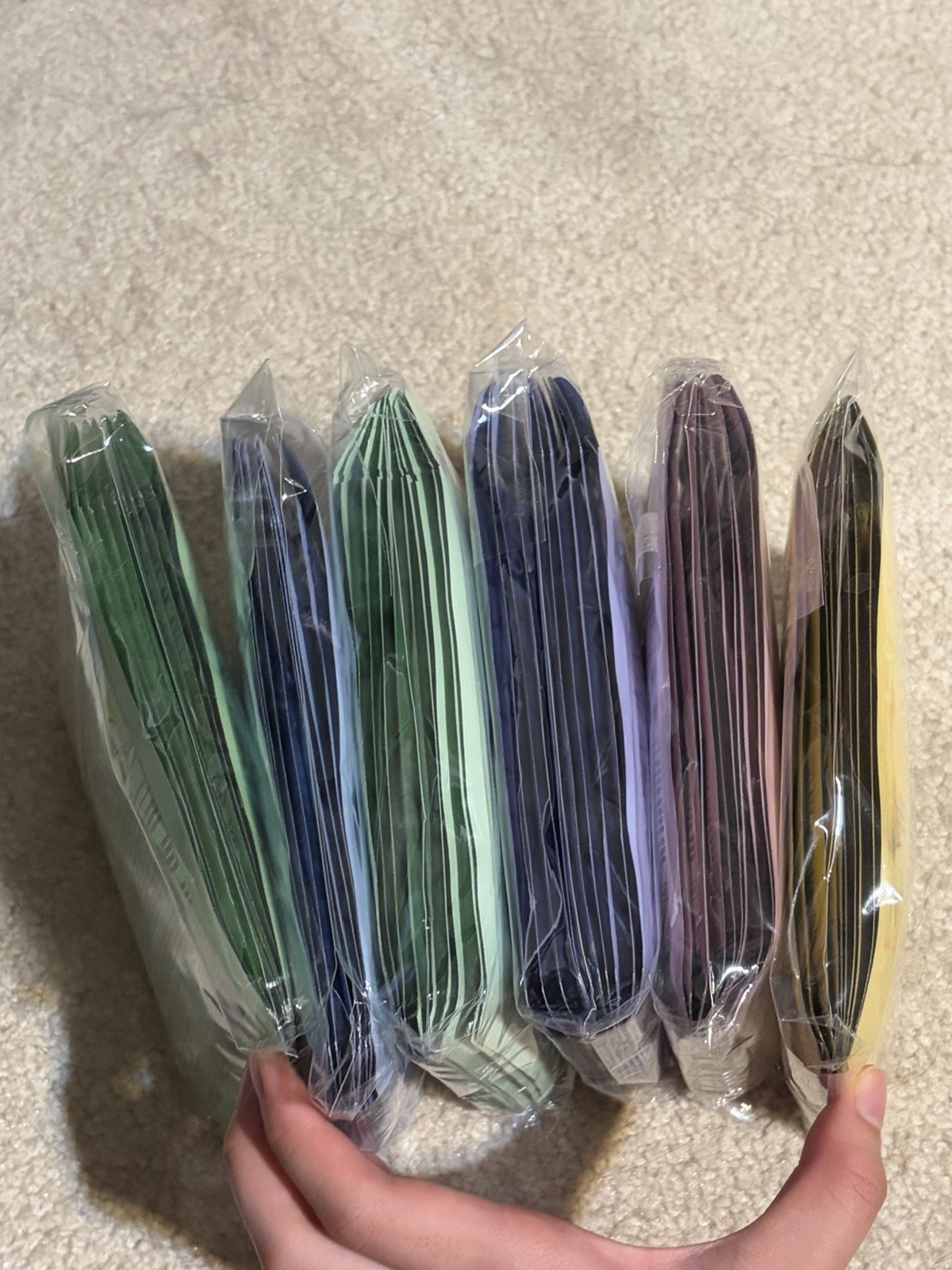 JIGOTT Real Ampoule Mask Sheet Set 27ml (6 different scents)/Made In Korea