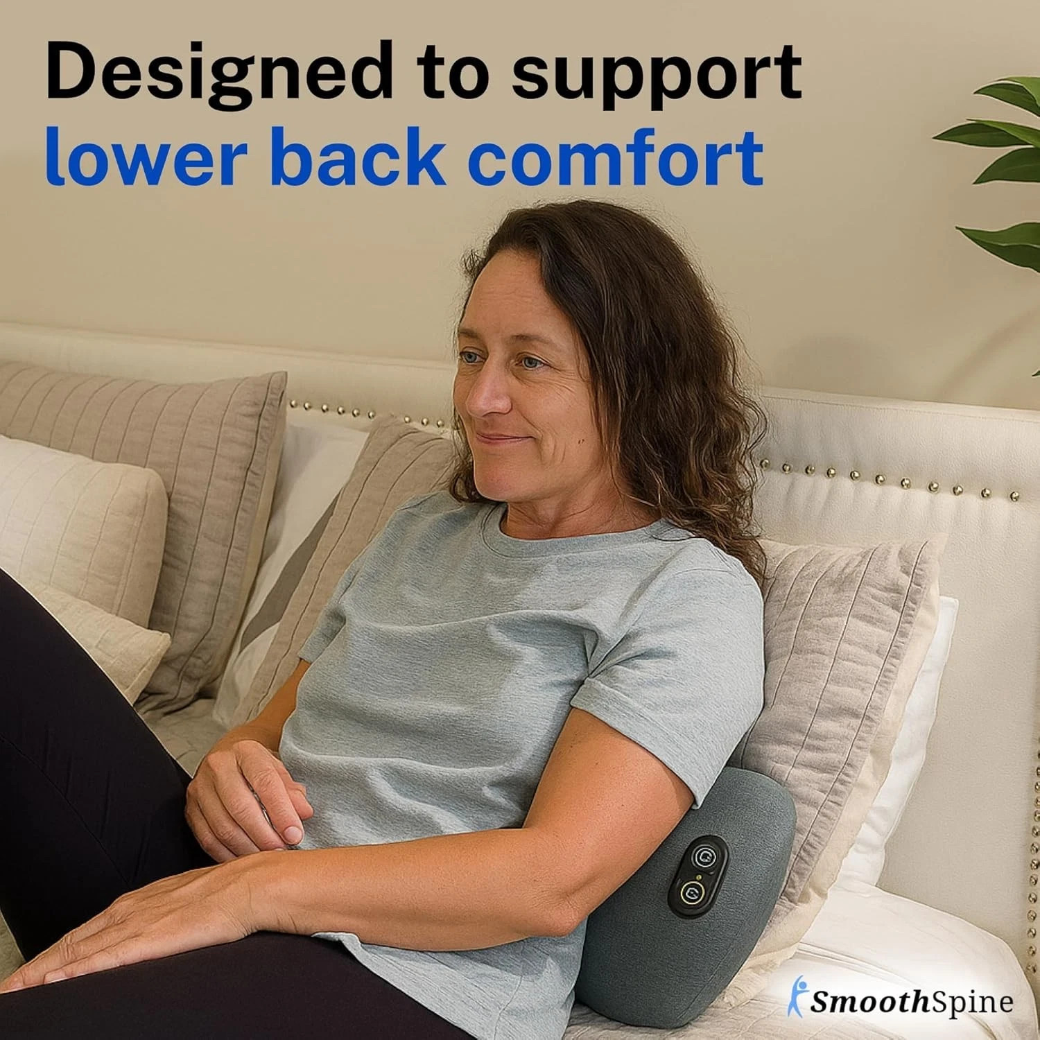 Triple Fusion Back Massager – the Official Smooth Spine Back Massager with Heat