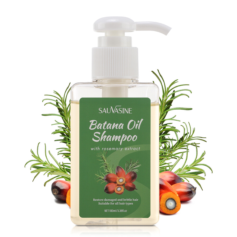 100ml Batana Oil Shampoo with Rosemary Extract for Hair Growth,Reduce Hair Loss