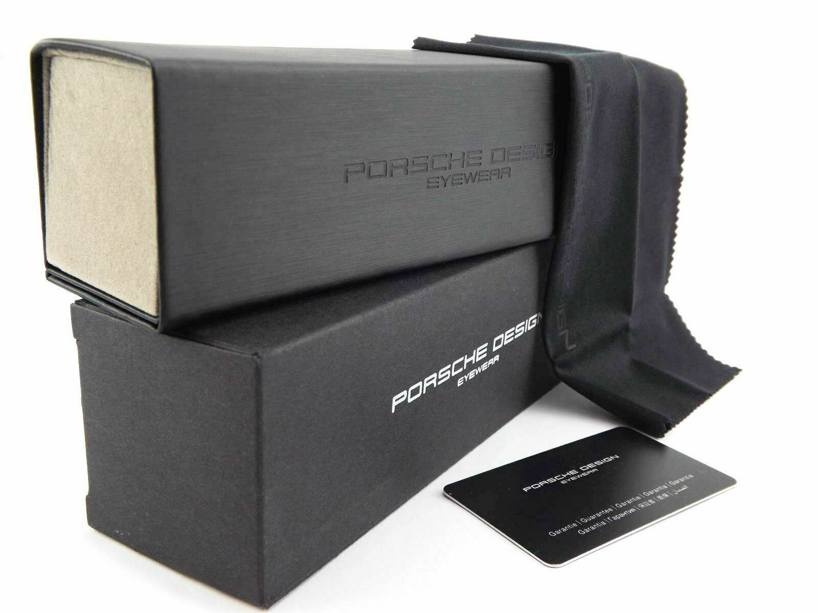 Porsche Design – P’8277-B Silver 54mm-19mm-145mm RX Eyeglasses Support Ukraine🇺