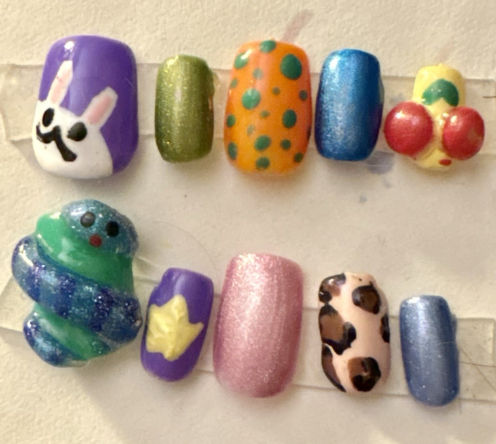 Custom Press-on Nails Tween size