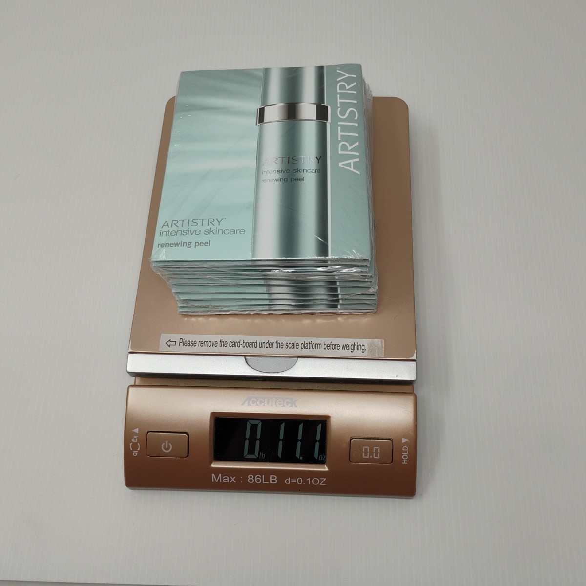 ARTISTRY Intensive Skincare Renewing Peel – 10 Sealed Sample Packs, Date Unknown