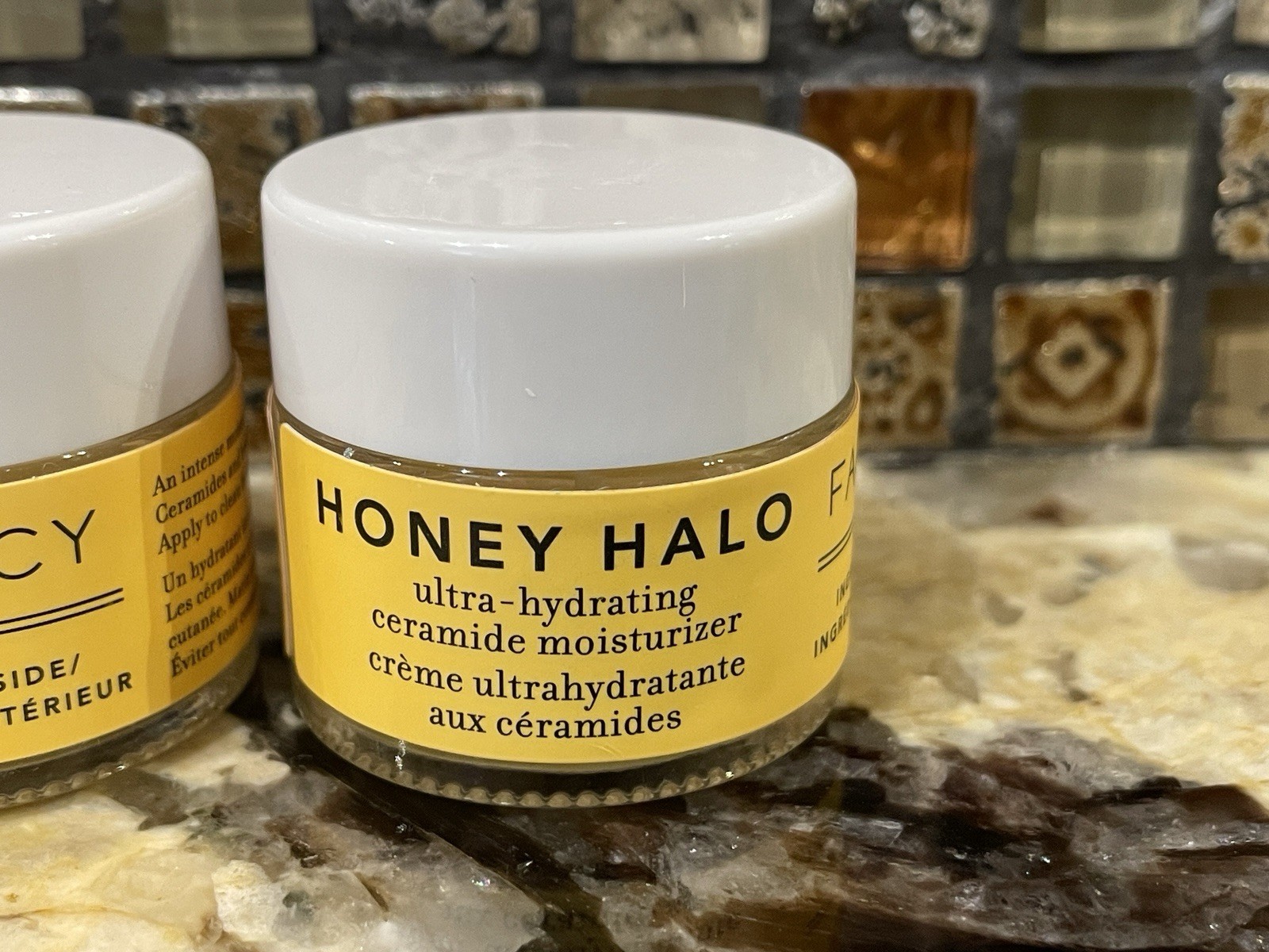 Bundle 3 FARMACY HONEY HALO ULTRA HYDRATING CERAMIDE MOISTURIZER 0.3oz ea- 0.9oz